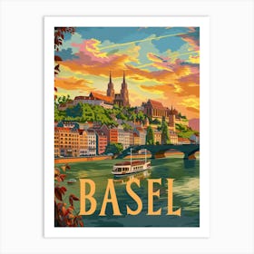 Basle Switzerland Art Print