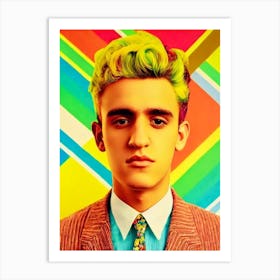 Lauv Colourful Pop Art Art Print