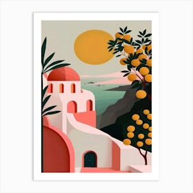 Santorini 2 Art Print