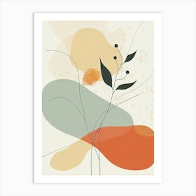 Abstract Flower 41 Art Print