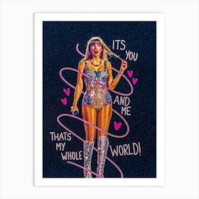 taylor swift 1 Art Print