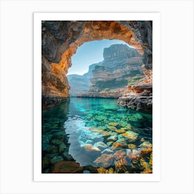 Cave In The Rock 1 Art Print