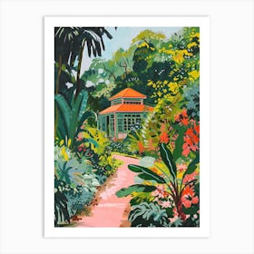 Kew Gardens London Parks Garden 1 Painting Art Print