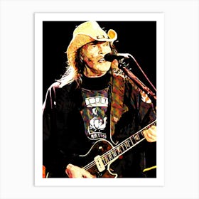 Neil Young 7 Art Print