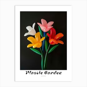 Bright Inflatable Flowers Poster Moonflower 2 Art Print