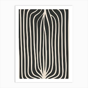 Abstract Lines No 1809 Art Print