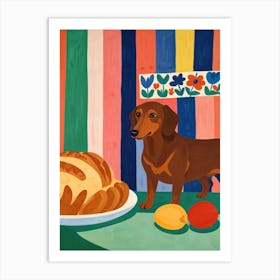 Easter Dog Art Print