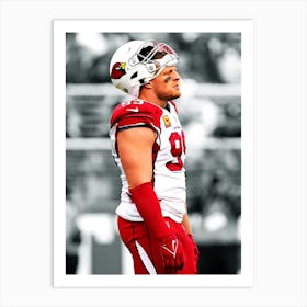 Jj Watt Arizona Art Print