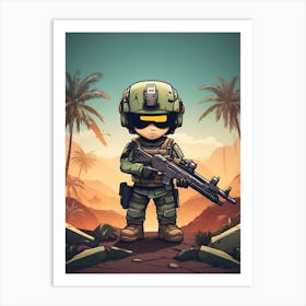 Soldier Soldier Soldier Art Print