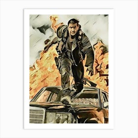 war movie Art Print