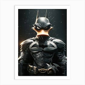 Batman Duck Art Print