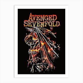 Avenged Sevenfold 4 Art Print