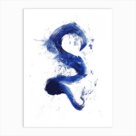 Letter S 3 Art Print