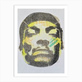 Snoop Dog - Light Painting Print Art Print