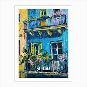 Mediterranean Views Sliema 2 Art Print