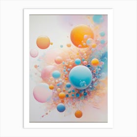 Bubbles 8 Art Print