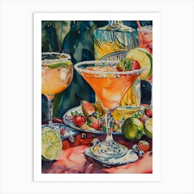 Margaritas 1 Art Print