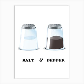 Salt And Pepper Shakers Art Print