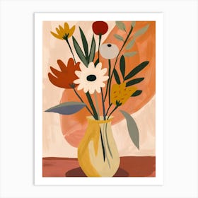 Flowers In A Vase 3 Art Print