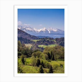 Tatra Mountains In Spring Art Print