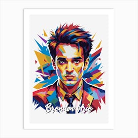 Brendon Urie Panic! At The Disco 03 Art Print