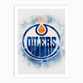 Edmonton Oilers Art Print