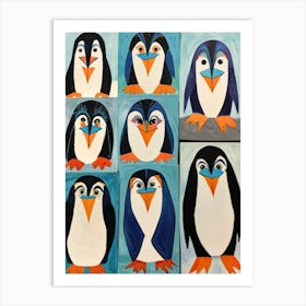 Penguins Art Print