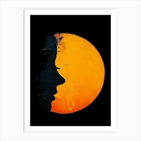 Sunset Silhouette Art Print