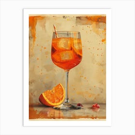 Aperol Spritz Art Print 206 Art Print