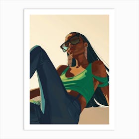 Beautiful Girl 1 Art Print