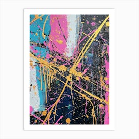 Splatter Painting 2 Art Print