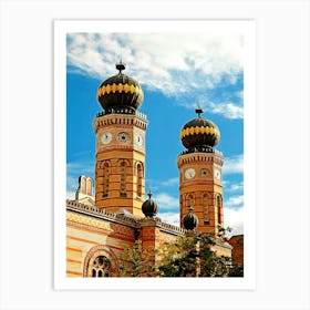 Europe Central, Hungary, Budapest, Great Synagogue Art Print