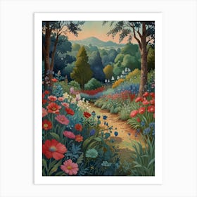 Garden Path Art Print