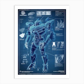 Pacific rim jaeger Art Print