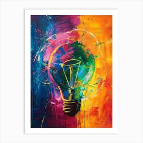 Light Bulb 5 Art Print