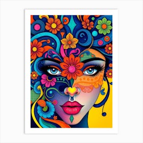 Flux Schnell A Stunning Illustration Of A Vibrant And Colorful 1 Affiche