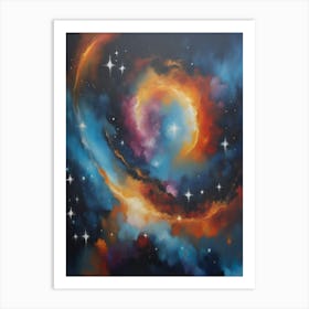 Nebula Art Print