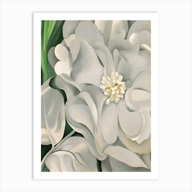 Georgia O'Keeffe - The White Calico Flower, 1931 Art Print