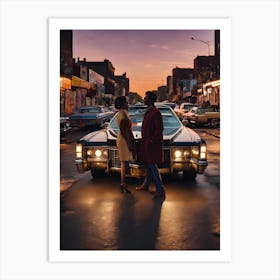 Cadillac Love Art Print