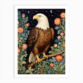 William Morris Eagle At Night Art Print