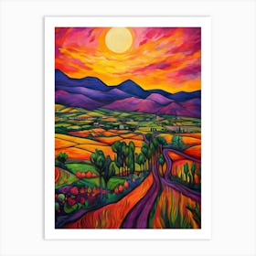 Yakima Valley Fauvism 5 Art Print