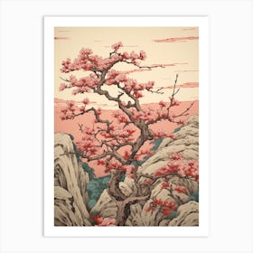 Yama Zakura Mountain Cherry 2 Vintage Japanese Botanical Art Print