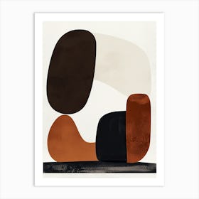 Copenhagen Stone Park Bauhaus Minimalist Art Print