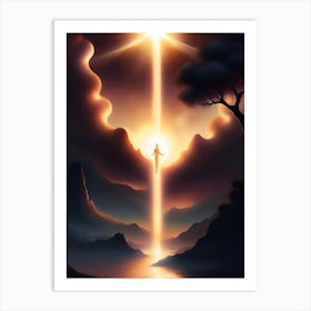 Light Of Jesus Art Print