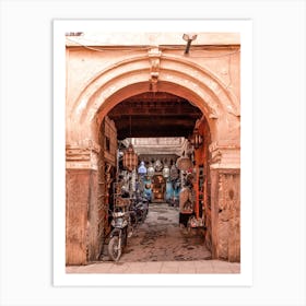 Moroccan Market Photography Art Print