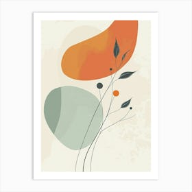 Abstract Flower 64 Art Print