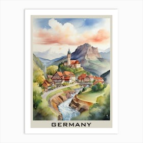 Germany. Art Print