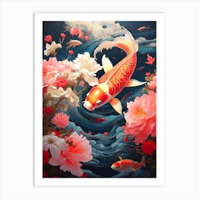 Koi Fish 2 Art Print