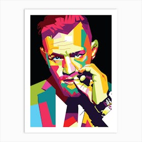 Conor Mcgregor Pop Art Art Print