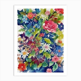 Flowers 1 Art Print